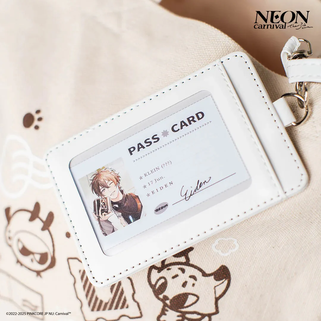 NU: Carnival Neon Carnival The 3rd Bloom Luggage Tag Holder & Eiden PVC ID Card - Image 2