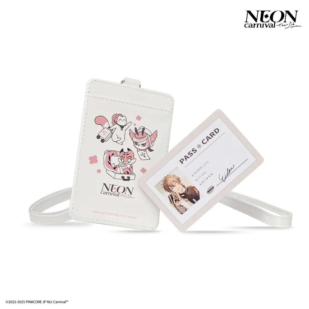 NU: Carnival Neon Carnival The 3rd Bloom Luggage Tag Holder & Eiden PVC ID Card - Image 4