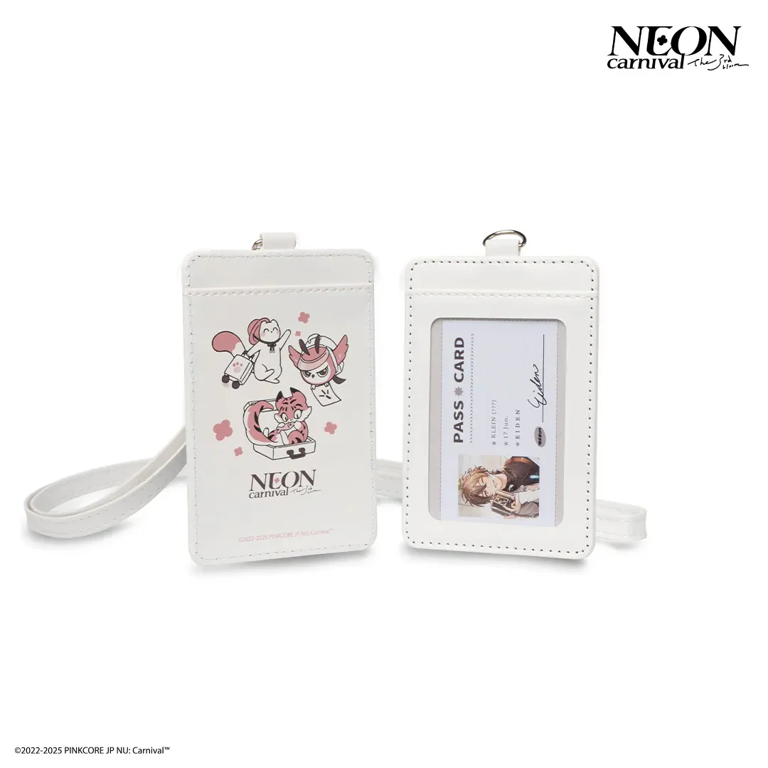 NU: Carnival Neon Carnival The 3rd Bloom Luggage Tag Holder & Eiden PVC ID Card - Image 5