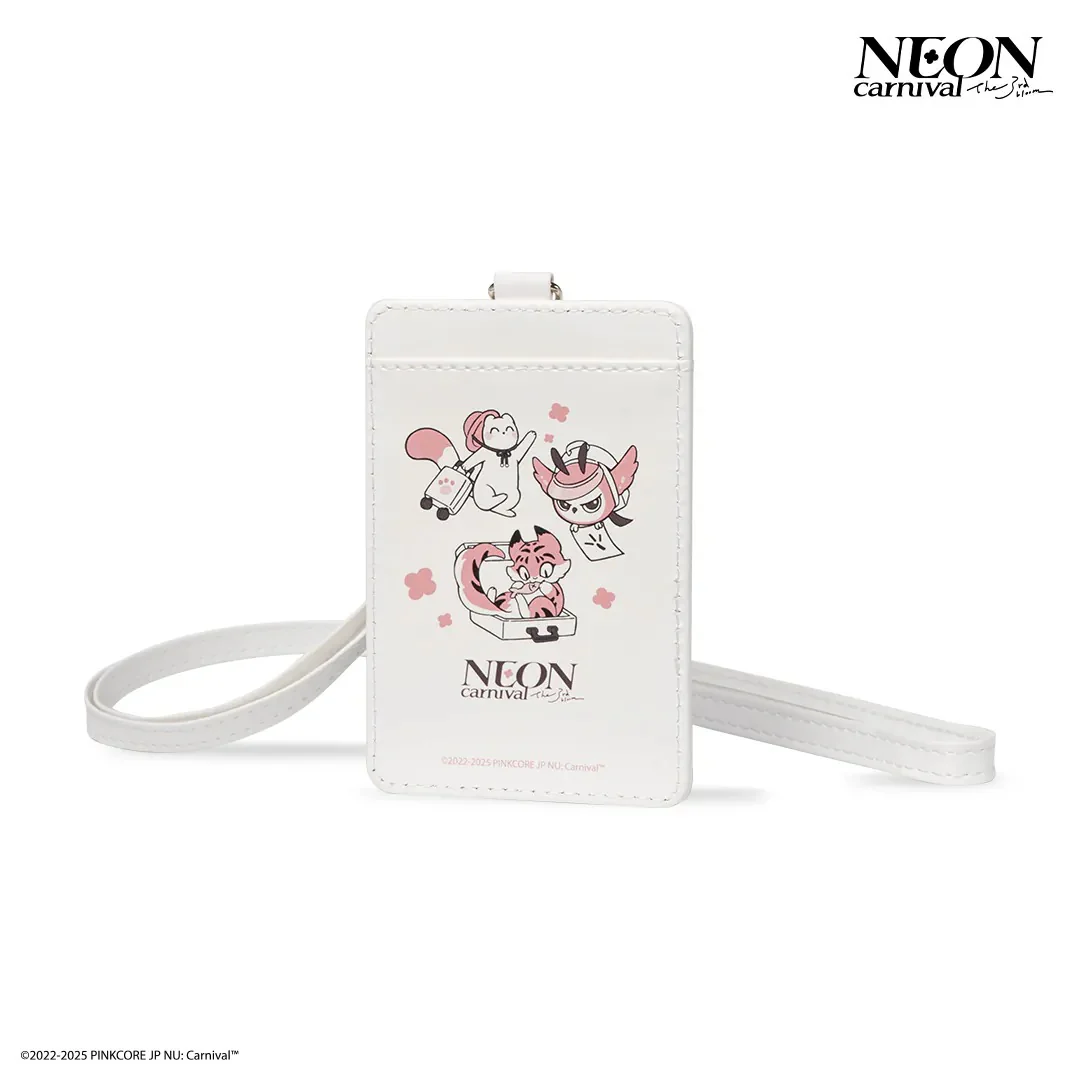 NU: Carnival Neon Carnival The 3rd Bloom Luggage Tag Holder & Eiden PVC ID Card - Image 6
