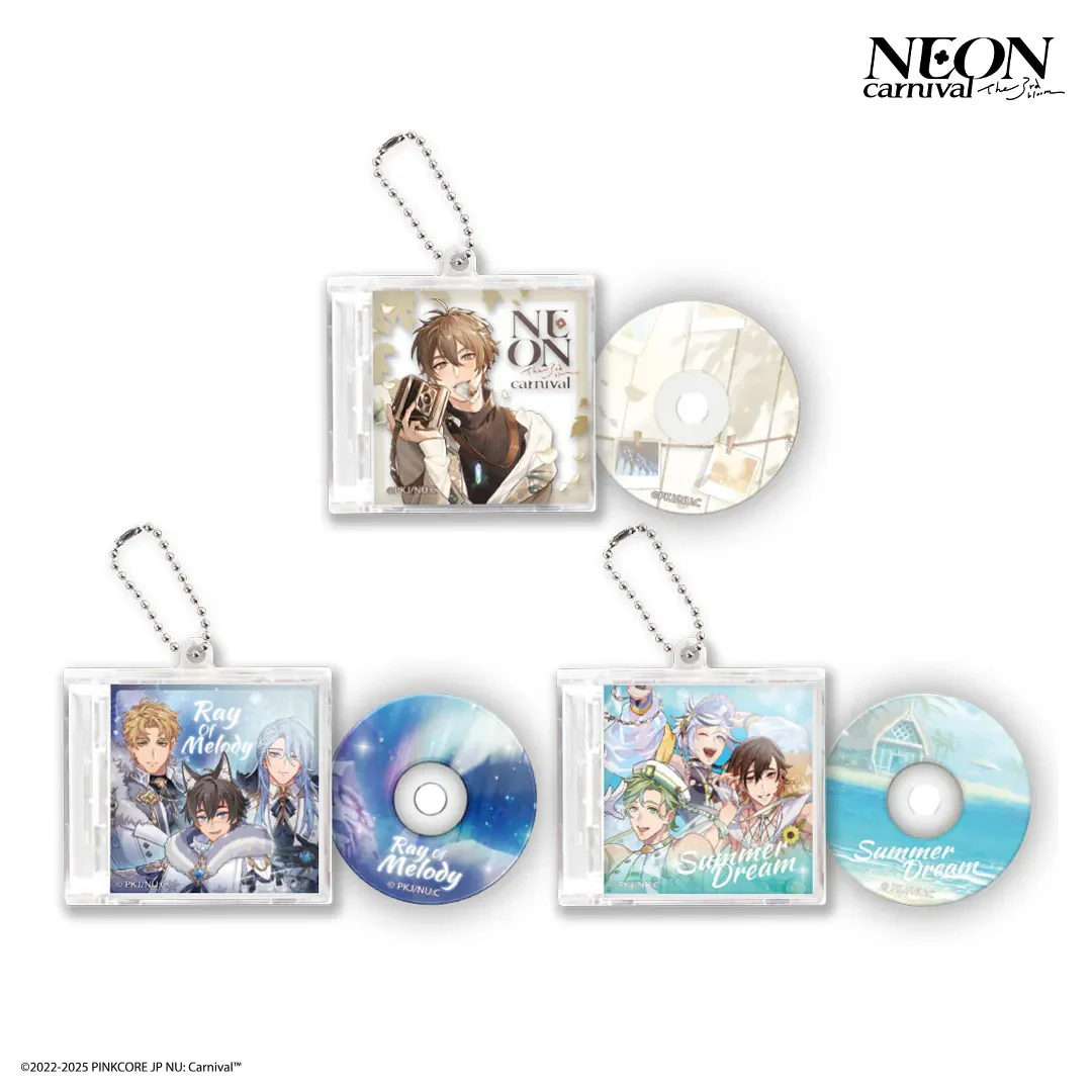 NU: Carnival Neon Carnival The 3rd Bloom Mini Album Keychain