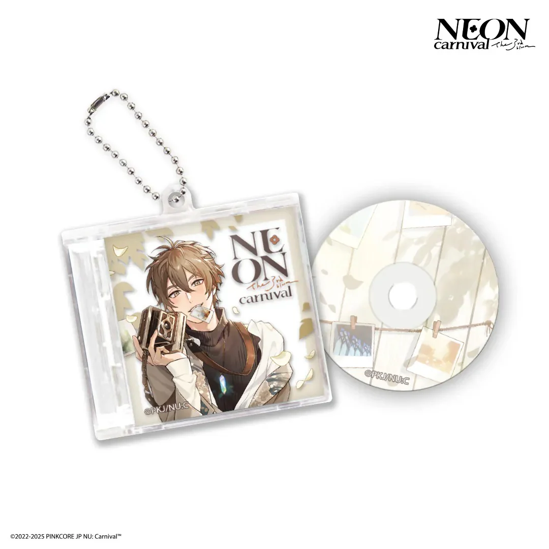 NU: Carnival Neon Carnival The 3rd Bloom Mini Album Keychain - Image 2