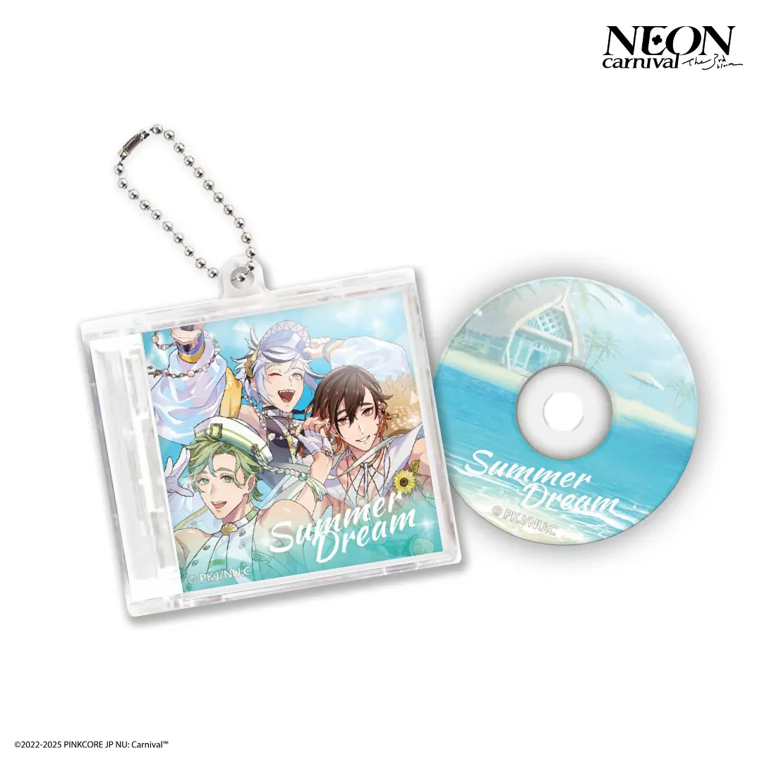 NU: Carnival Neon Carnival The 3rd Bloom Mini Album Keychain - Image 3