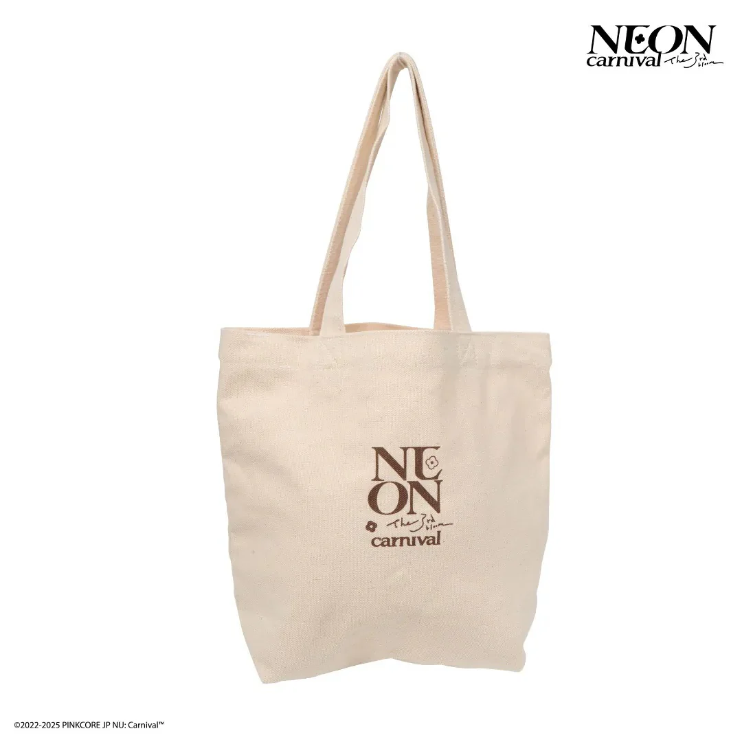 NU: Carnival Neon Carnival The 3rd Bloom Tote Bag & Klein Passport Notebook - Image 4
