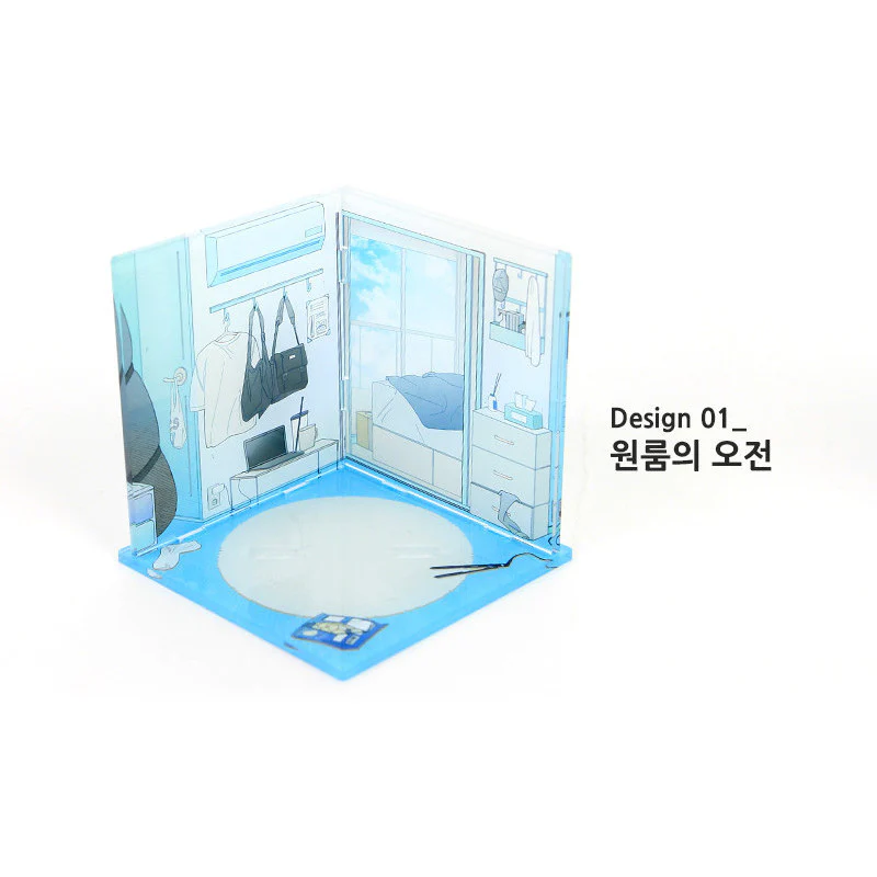 One-Room TA 'One-Room' Acrylic Diorama - Image 7