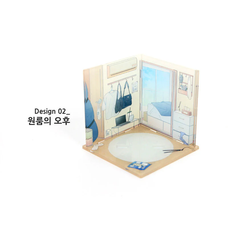 One-Room TA 'One-Room' Acrylic Diorama - Image 8