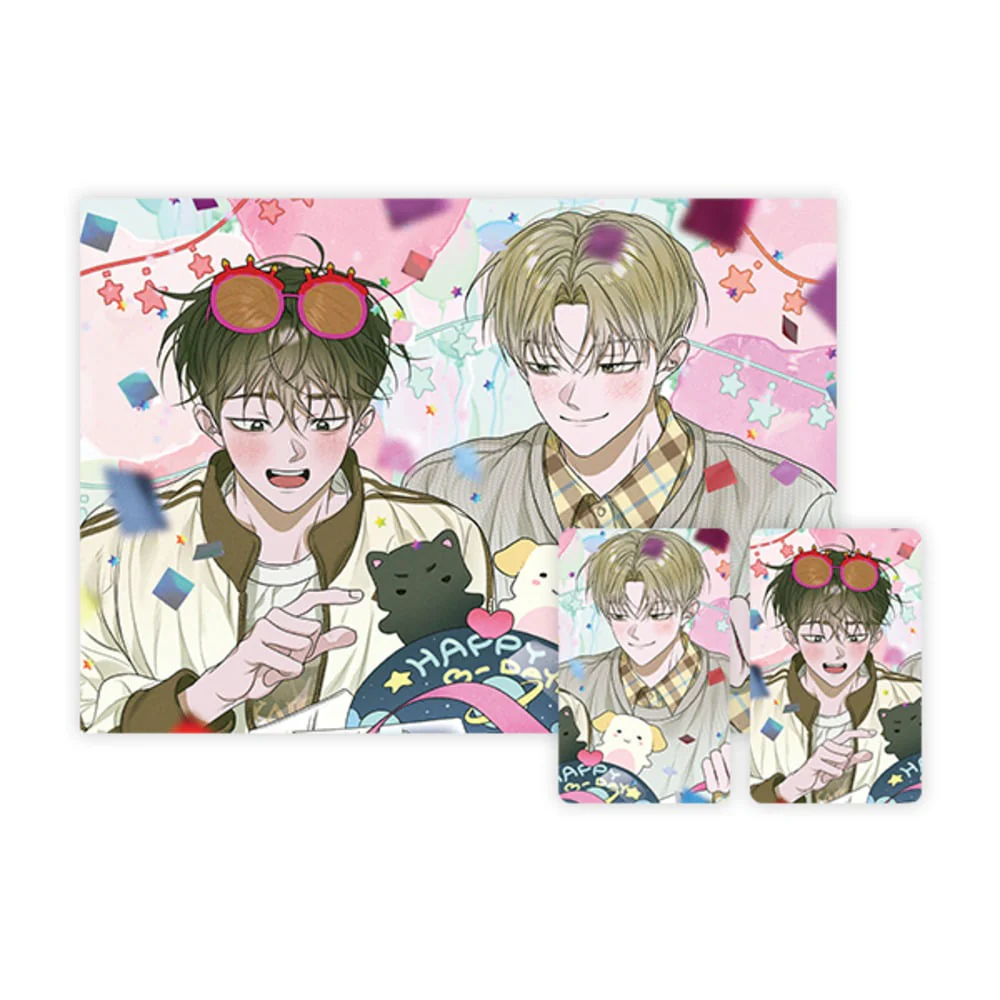 Pond Where Flowers Fall Birthday Set