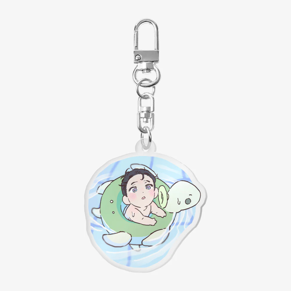 Prison Breakfast Baby Acrylic Keychain - Image 3