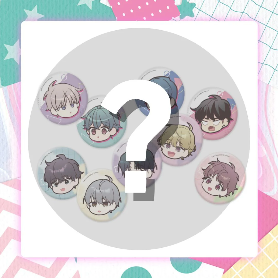 Robber x Lover & Merry Marbling Can Badge - Image 2