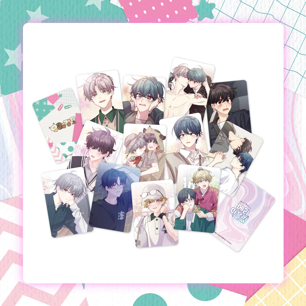 Robber x Lover & Merry Marbling Photocard (2 Random Cards in 1 Pack)