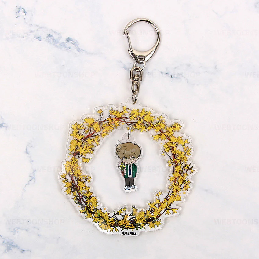 Spinach Bouquet Four Seasons Dangle Acrylic Stand & Keychain - Image 10