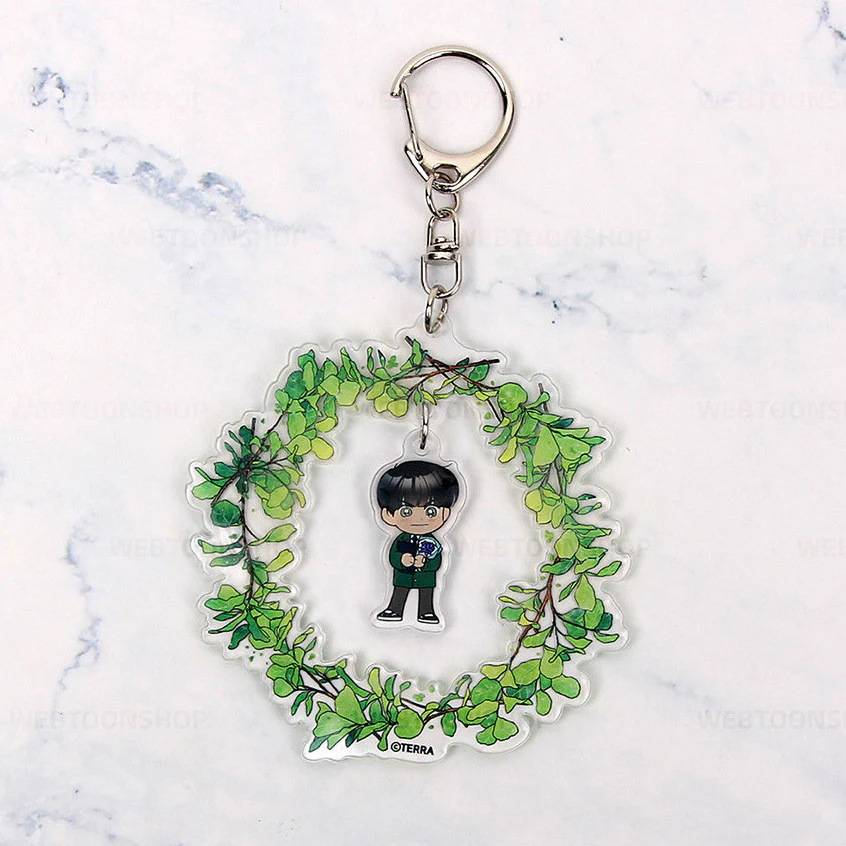 Spinach Bouquet Four Seasons Dangle Acrylic Stand & Keychain - Image 11