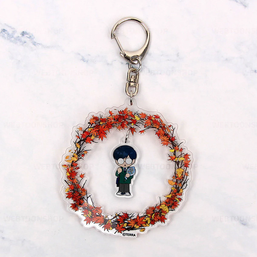 Spinach Bouquet Four Seasons Dangle Acrylic Stand & Keychain - Image 13