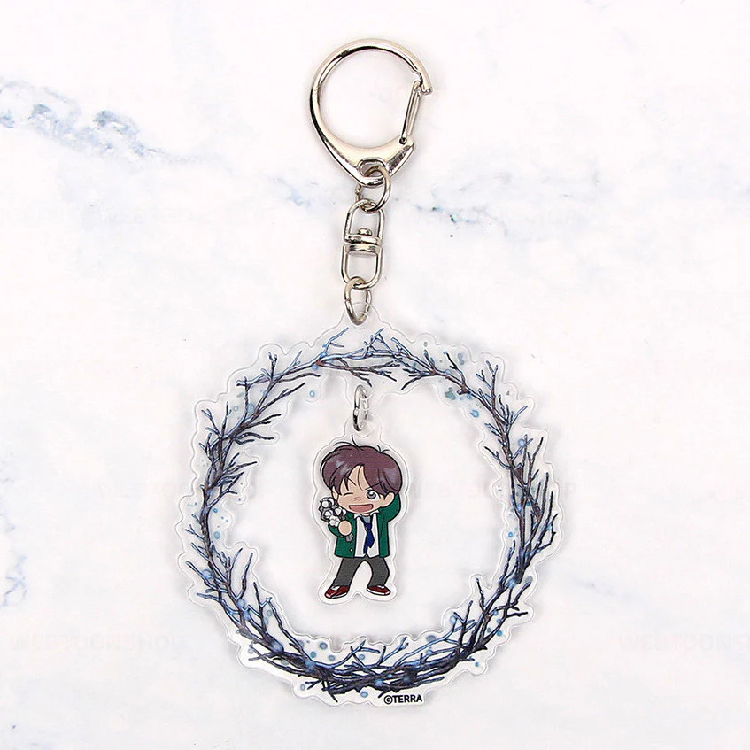 Spinach Bouquet Four Seasons Dangle Acrylic Stand & Keychain - Image 14