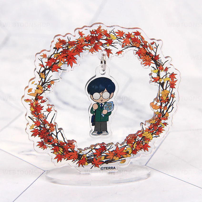 Spinach Bouquet Four Seasons Dangle Acrylic Stand & Keychain - Image 6