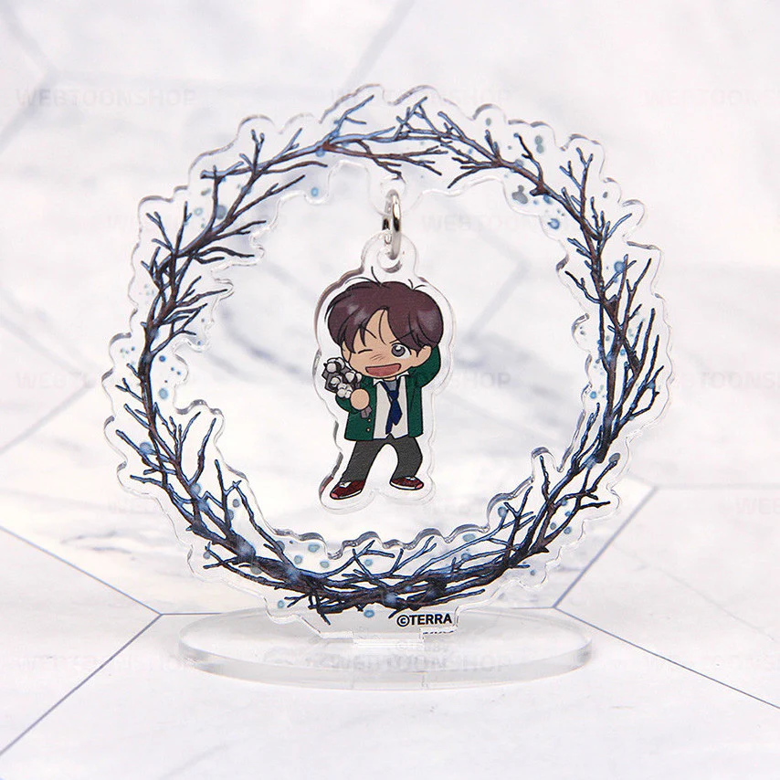 Spinach Bouquet Four Seasons Dangle Acrylic Stand & Keychain - Image 7