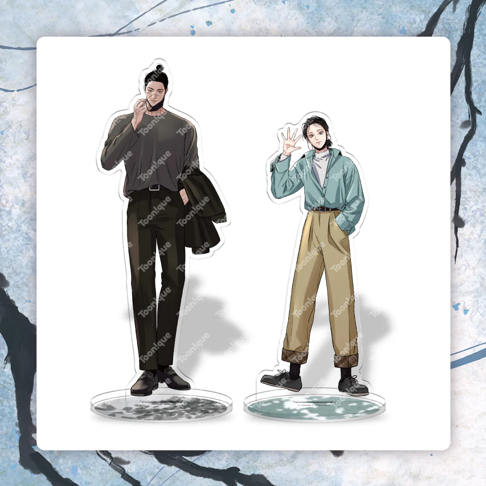 Steel Under Silk Acrylic Stand