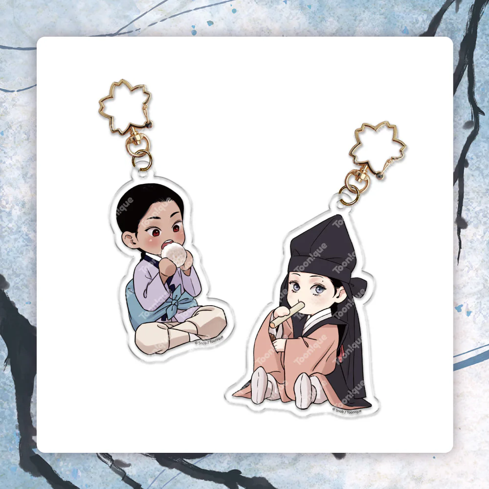 Steel Under Silk Chibi Acrylic Keychain