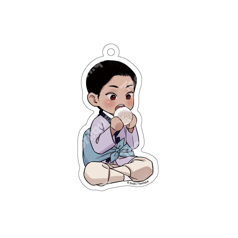 Steel Under Silk Chibi Acrylic Keychain - Image 2