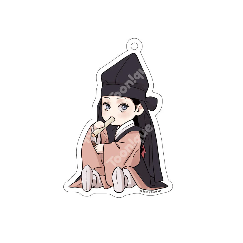 Steel Under Silk Chibi Acrylic Keychain - Image 3