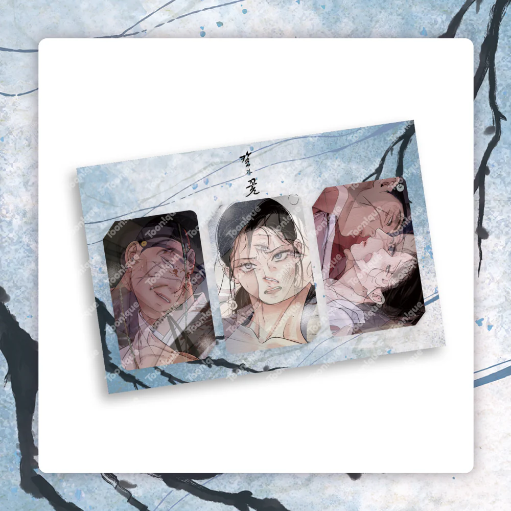 Steel Under Silk Lenticular Photocard Set