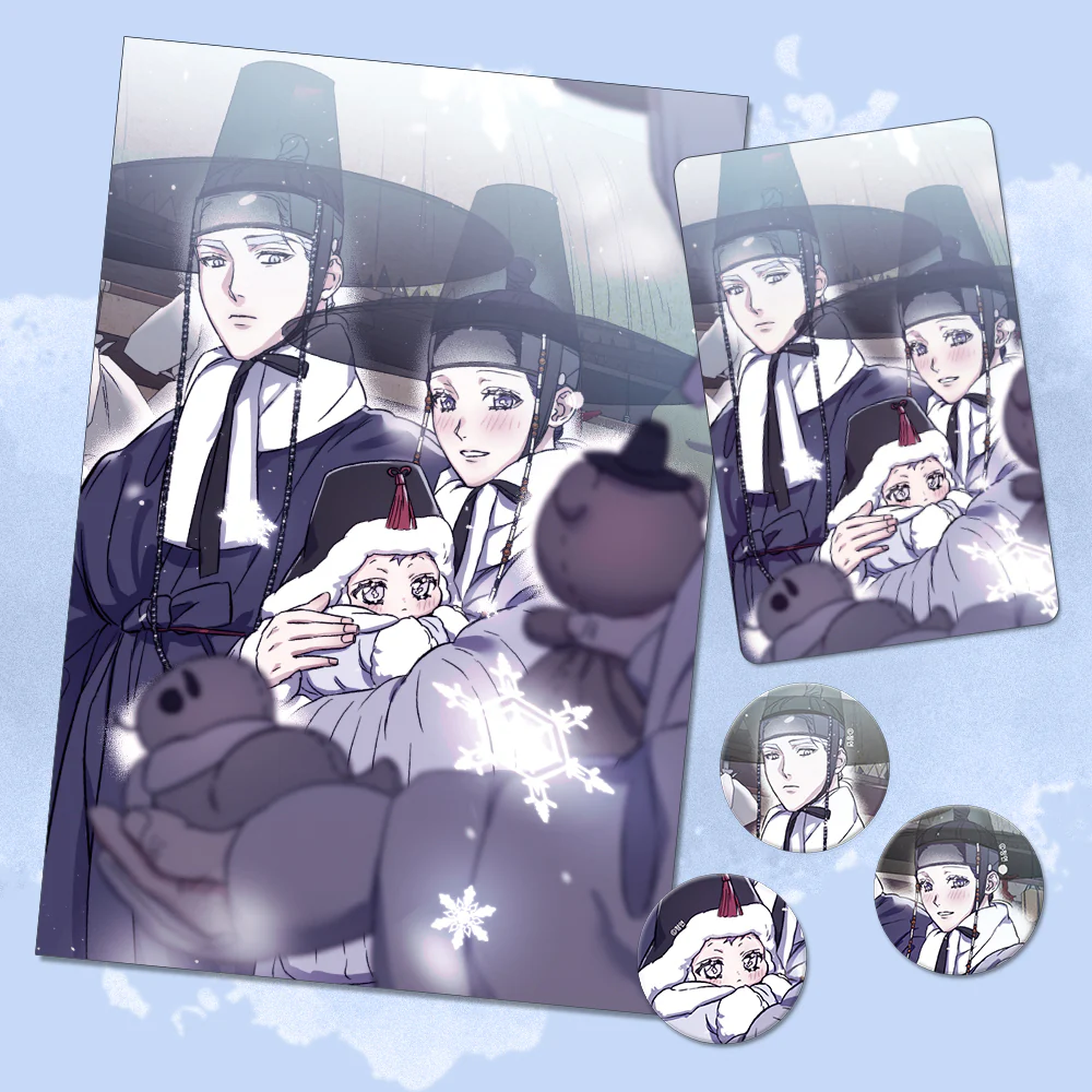 Surge Towards You New Year Postcard & Photocard & Badge Set