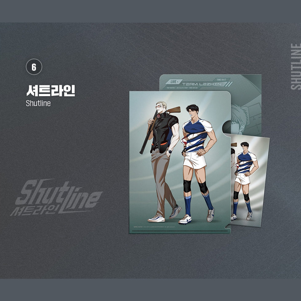 Team Lezhin Clear File & Couple Postcard - Image 7