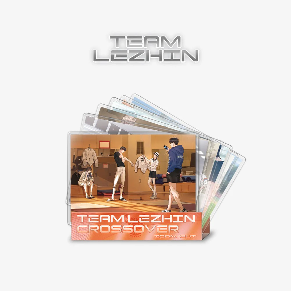 Team Lezhin Crossover Athletes' Village Acrylic Card Set - Image 3