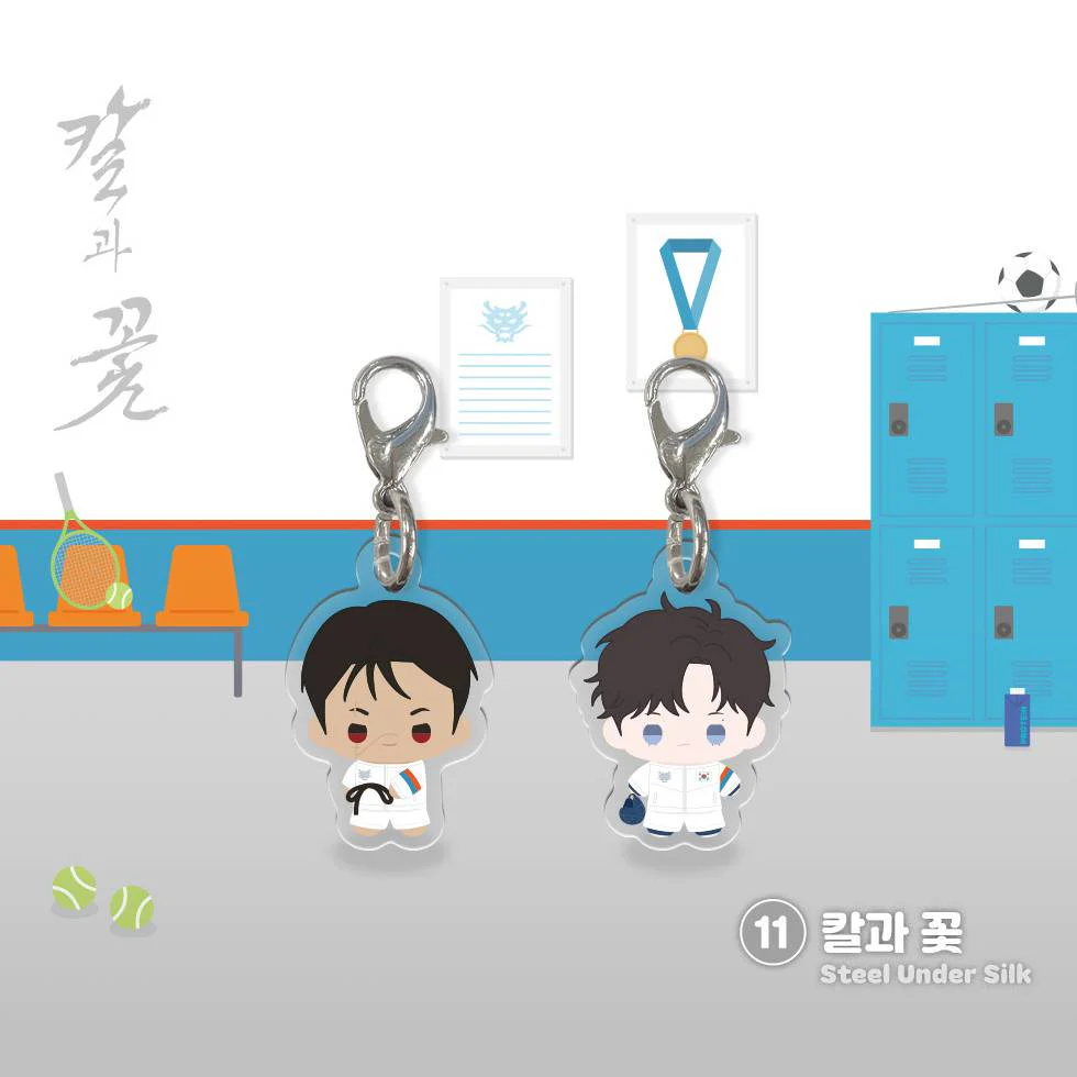 Team Lezhin Mini Bbosiraegi Acrylic Charm - Image 12
