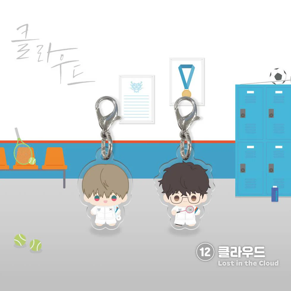 Team Lezhin Mini Bbosiraegi Acrylic Charm - Image 13