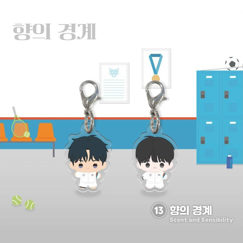 Team Lezhin Mini Bbosiraegi Acrylic Charm - Image 14