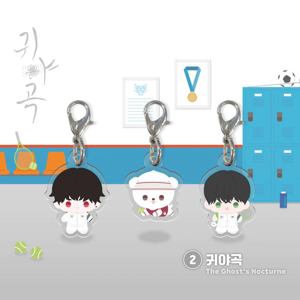 Team Lezhin Mini Bbosiraegi Acrylic Charm - Image 3