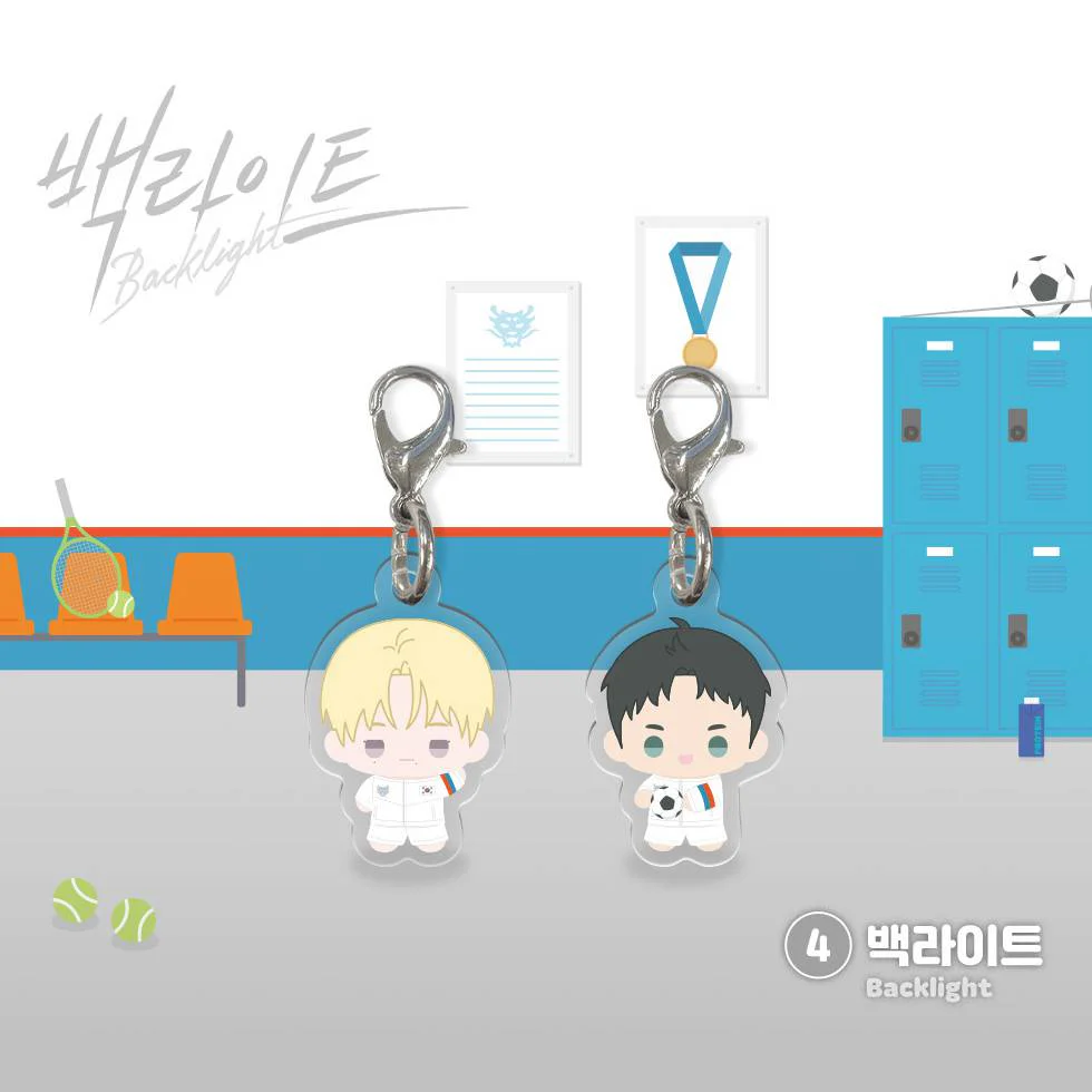 Team Lezhin Mini Bbosiraegi Acrylic Charm - Image 5