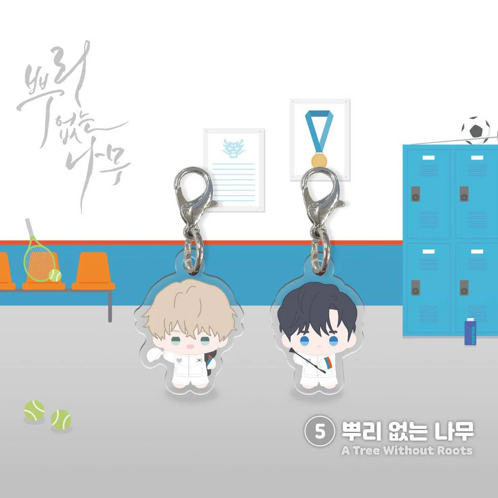 Team Lezhin Mini Bbosiraegi Acrylic Charm - Image 6