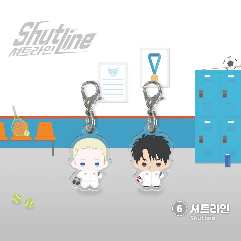 Team Lezhin Mini Bbosiraegi Acrylic Charm - Image 7