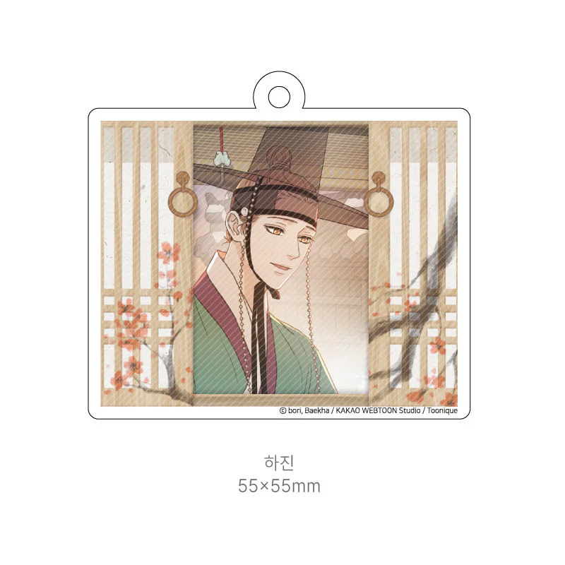 Under the Plum Blossom Tree Acrylic Keychain - Image 3