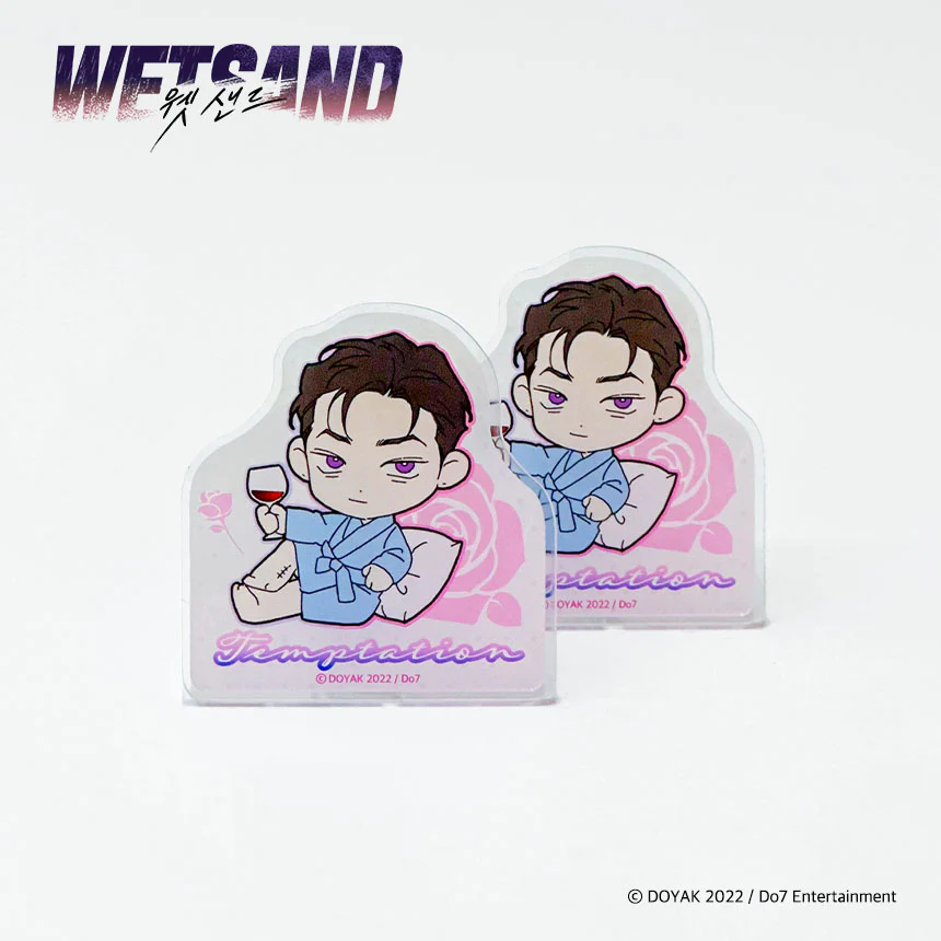 Wet Sand Ian Chibi Acrylic Clip Stand - Image 2