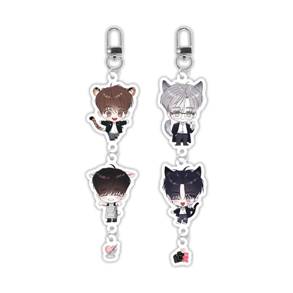 Zec Chibi Acrylic Keychain
